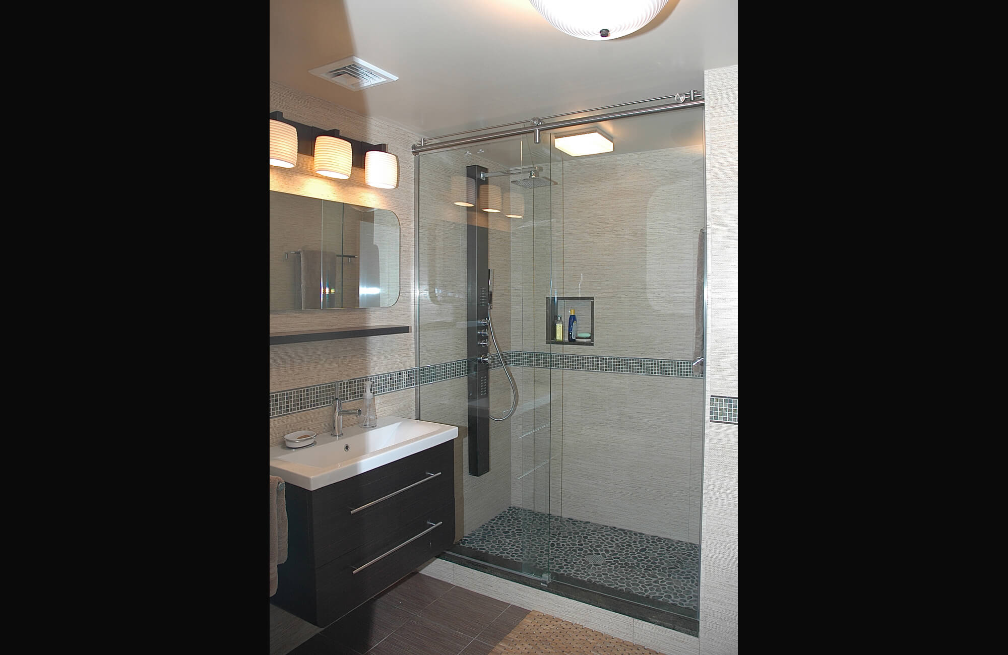 Transitional Bathroom |Sandpoint, NY